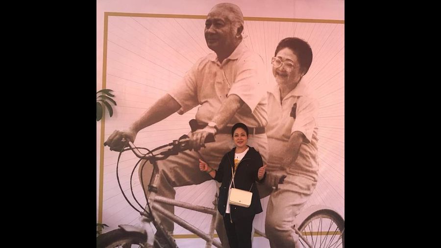 Momen calon Presiden nomor urut 02 Prabowo Subianto berfoto bersama mantan istrinya Titiek Soeharto dan putranya Didit Hediprasetyo dalam unggahan instagram milik Titiek Soeharto. (Instagram @titieksoeharto)