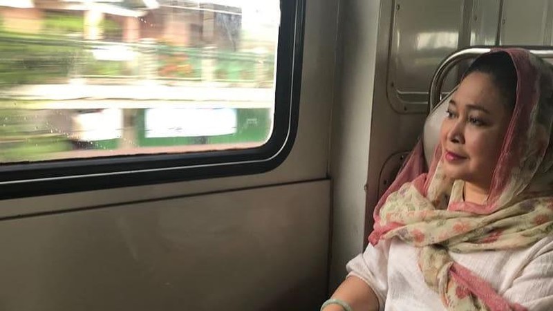 Momen calon Presiden nomor urut 02 Prabowo Subianto berfoto bersama mantan istrinya Titiek Soeharto dan putranya Didit Hediprasetyo dalam unggahan instagram milik Titiek Soeharto. (Instagram @titieksoeharto)