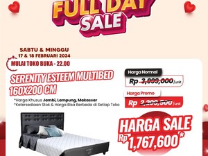 Merapat! Tempat Tidur Ini Diskon Sampai Rp 14 Juta di Transmart Full Day Sale