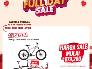 Transmart Full Day Sale Hari Ini! Harga Sepeda Mulai Rp 879.000