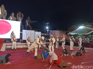 Mengenang Perjuangan PETA Lewat Drama Kolosal Dharma Kobar Agni Bela Nagari