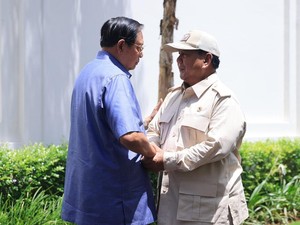 Prabowo Sambangi SBY di Pacitan, AHY Ungkap Isi Pertemuan Kedua Tokoh