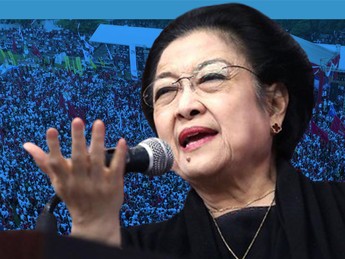 Tak Cuma Ganjar, Megawati Juga Kalah di Jateng