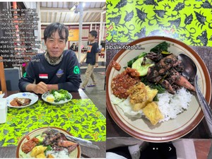 Agar Tak Sendirian, Wanita Ini Ajak Driver Ojol Makan Bersama di Warung