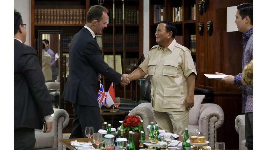 Calon Presiden nomor urut 2 Prabowo Subianto mendapatkan surat dari Perdana Menteri Inggris Rishi Sunak. (Instagram @prabowo)