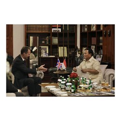 Prabowo Dapat 'Surat Khusus' dari PM Inggris, Begini Isinya