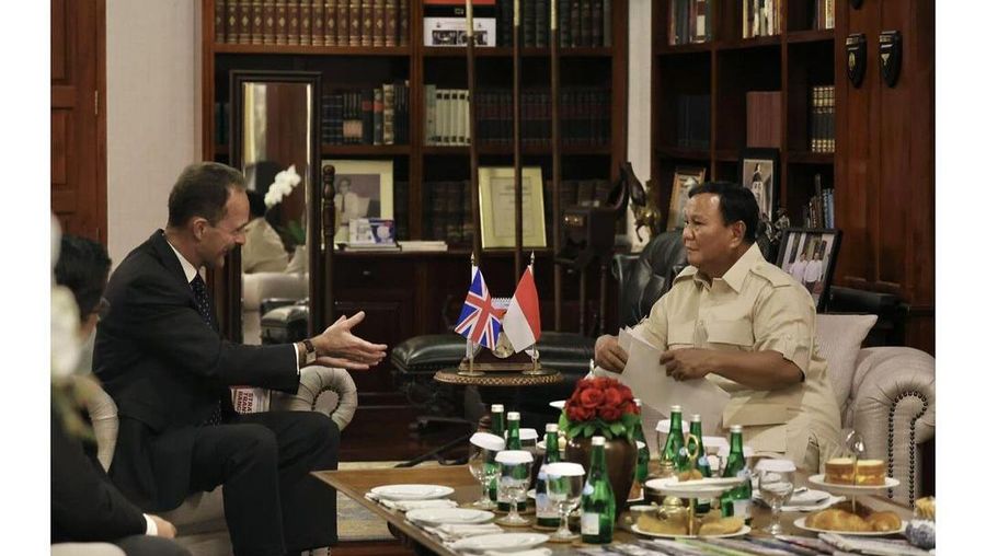Calon Presiden nomor urut 2 Prabowo Subianto mendapatkan surat dari Perdana Menteri Inggris Rishi Sunak. (Instagram @prabowo)
