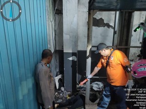 Geger Mayat Pria Dalam Tandon Air di Kertajaya Surabaya