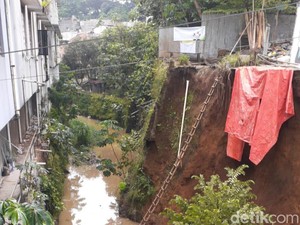 Proyek Penahan Tanah Disetop Sementara Usai Longsor Tewaskan 2 Pekerja