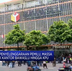 Video: Tolak Hasil Pilpres, Massa Geruduk Kantor Bawaslu Hingga KPU