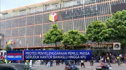 Video: Tolak Hasil Pilpres, Massa Geruduk Kantor Bawaslu Hingga KPU