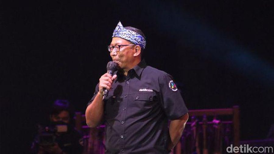 Dirut detikcom Abdul Aziz. (Foto: Wisma Putra/detikJabar)