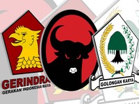 Pemilu 2024 vs 2019: PDIP Turun 6%, Golkar Terbang 34%, PKS Naik 11%