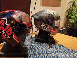 Orang Indonesia Tak Betah Pakai Helm Ngepas, Sukanya yang Longgar