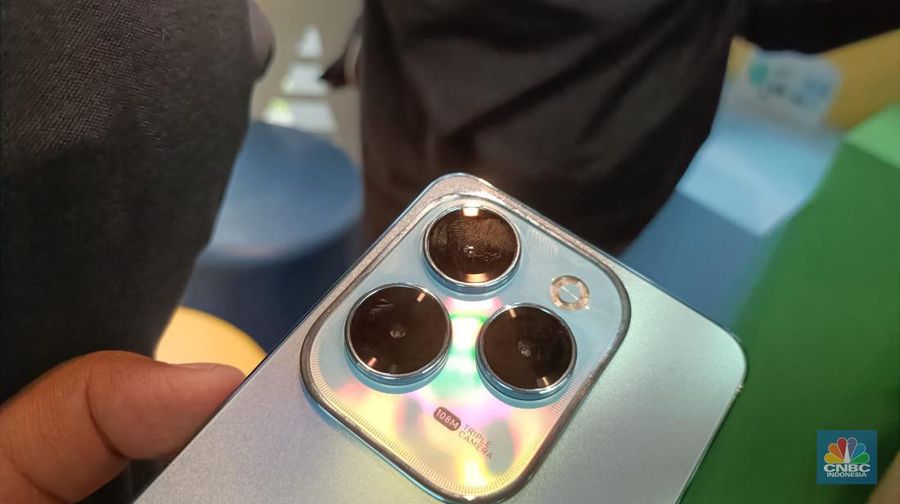Infinix Hot 40 series. (CNBC Indonesia/Novina)