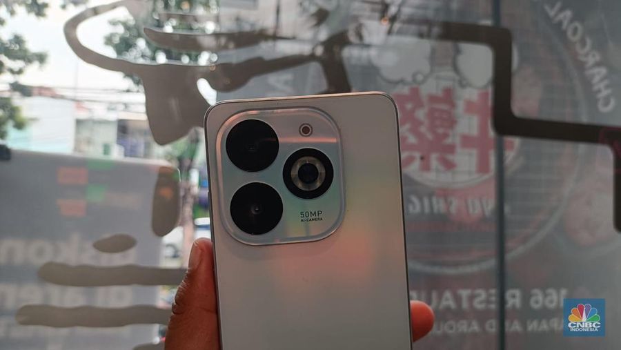 Infinix Hot 40 series. (CNBC Indonesia/Novina)