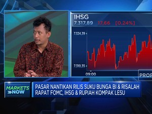 Video: Nantikan Rilis BI Rate-Risalah FOMC, IHSG & Rupiah Kompak Lesu