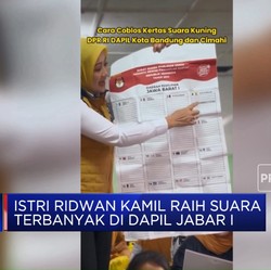Video: Istri Ridwan Kamil Raih Suara Terbanyak di Dapil Jabar I