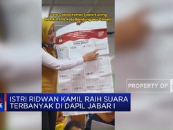 Video: Istri Ridwan Kamil Raih Suara Terbanyak di Dapil Jabar I