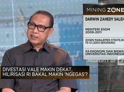 Menteri ESDM Era SBY Ingatkan "Ancaman" Divestasi Saham VALE, Ada Apa?