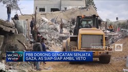 Video: PBB Dorong Gencatan Senjata Gaza, AS Siap-Siap Ambil Veto