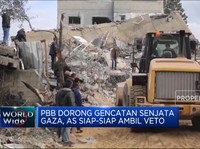 Video: PBB Dorong Gencatan Senjata Gaza, AS Siap-Siap Ambil Veto
