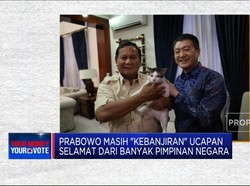 Video:Prabowo Masih "Banjir" Ucapan Selamat Dari Para Pemimpin Negara