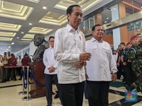 Wacana PDIP Jadi Oposisi Prabowo-Gibran, Jokowi Komentar Begini