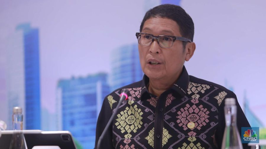 Kepala Eksekutif Pengawas Pasar Modal OJK Inarno Djajadi. (վ/Muhammad Sabki)
