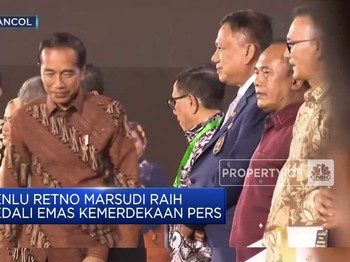 Video: Menlu Retno Raih Medali Emas Kemerdekaan Pers