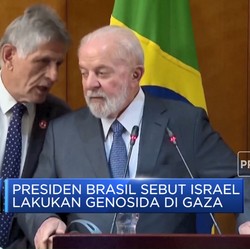 Video: Presiden Brasil Sebut Israel Lakukan Genosida di Gaza
