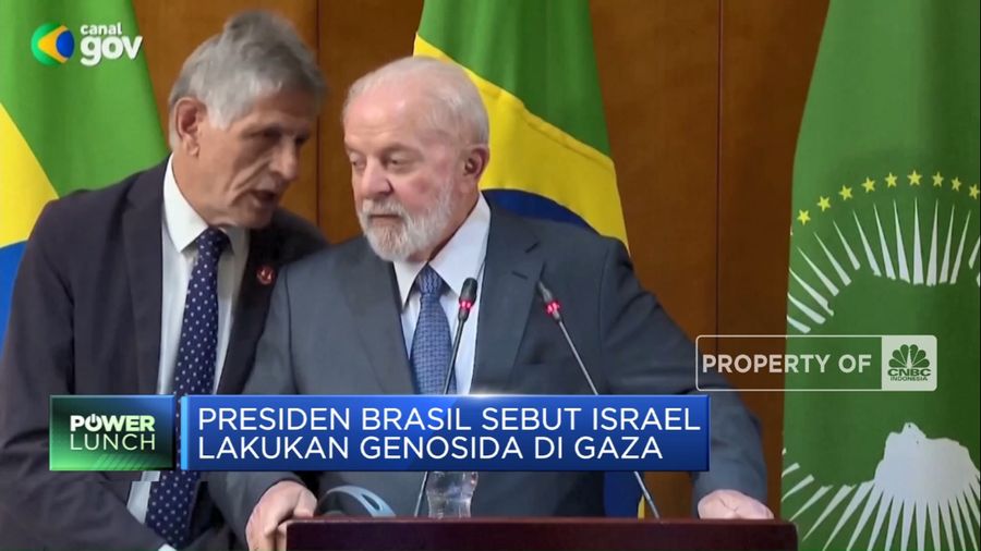 Presiden Brasil Sebut Israel Lakukan Genosida di Gaza