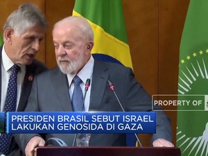 Video: Presiden Brasil Sebut Israel Lakukan Genosida di Gaza