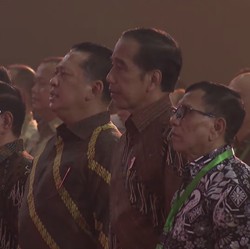 Jokowi Hadiri Puncak Peringatan Hari Pers Nasional 2024 di Ancol