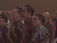Jokowi Hadiri Puncak Peringatan Hari Pers Nasional 2024 di Ancol