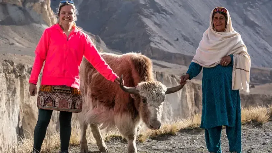 Warga yang tinggal di lembah terpencil Hunza, yang terletak jauh di utara Pakistan dapat hidup sampai usia 100 tahun. (Dok. ²©²ÊÍøÕ¾ Internasional/Samantha Shea)