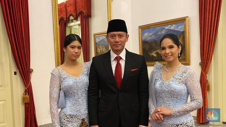 AHY dipercaya sebagai Menteri Agraria dan Tata Ruang atau Kepala Badan Pertanahan Nasional (Menteri ATR/BPN). (վ/Emir Yanwardhana)