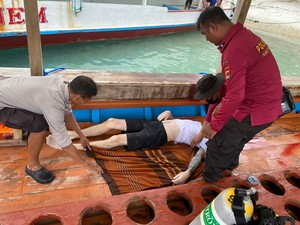 Bule Irlandia Ditemukan Tewas di Perairan Gili Trawangan