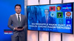 Video: Reshuffle Kabinet, Koalisi Jokowi Makin 'Gemuk'?