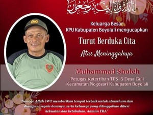 Lagi, Petugas Pemilu 2024 di Boyolali Meninggal karena Kelelahan