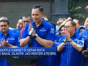 Video: Reshuffle Kabinet, AHY Akan Dilantik Jadi Menteri ATR/BPN