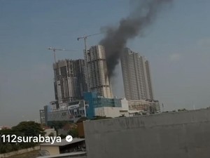 Heboh Kebakaran Apartemen Bella di Kawasan Pakuwon City Surabaya
