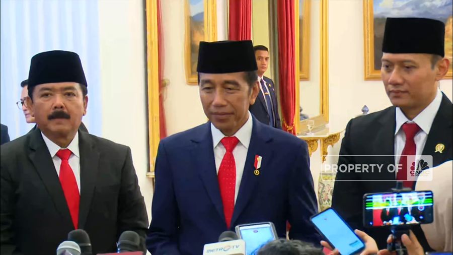 Lantik 2 Menteri, Ini Pesan Jokowi ke AHY & Hadi Tjahjanto(²©²ÊÍøÕ¾ TV)