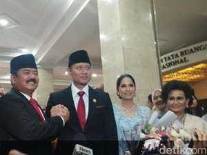 Usai Dilantik, Menteri AHY Tiba di Kementerian ATR/BPN untuk Sertijab