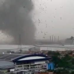 Fenomena Rancaekek Tornado Pertama di RI, Ini Penjelasan BRIN