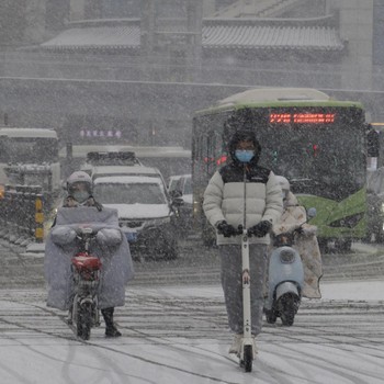 Potret China Membeku, Pecah Rekor Tembus Minus 52 Derajat