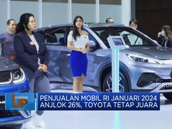 Penjualan Mobil RI Bulan Januari 2024 Anjlok 26%, Toyota Tetap Juara