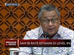 Video: Perry Warjiyo Cs Kembali Tahan BI Rate di Level 6%