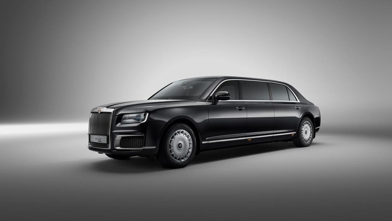 Profil kendaraan Aurus Senat Limousine buatan Rusia. (Dok: Aurusmotors.com)