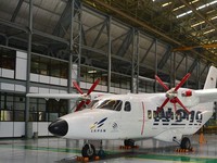 Profil pesawat N219. (Dok: Dirgantara Indonesia)